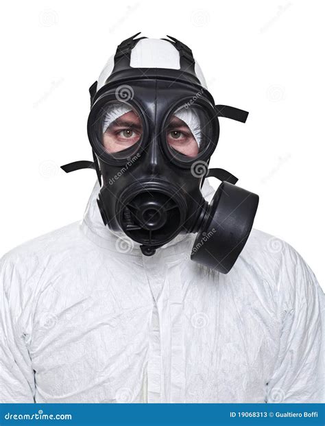 Man With Gas Mask Stock Image | CartoonDealer.com #19068313