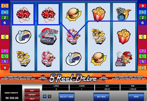 5 Reel Drive Slot Machine Free/Real Money ᐈ (18+)