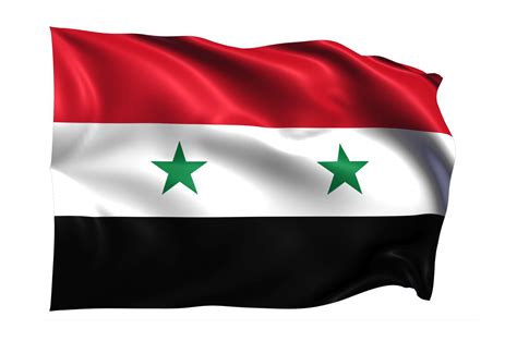 Syria Waving flag Realistic Transparent Background 15309553 PNG