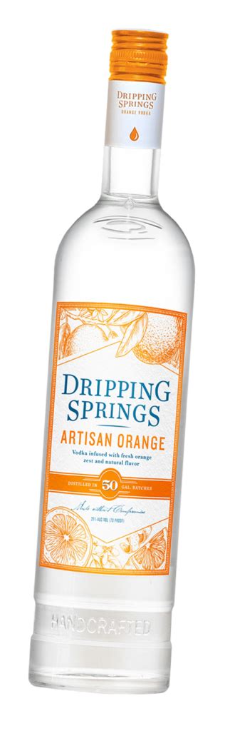 Dripping Springs Artisan Orange Vodka - Dripping Springs Vodka