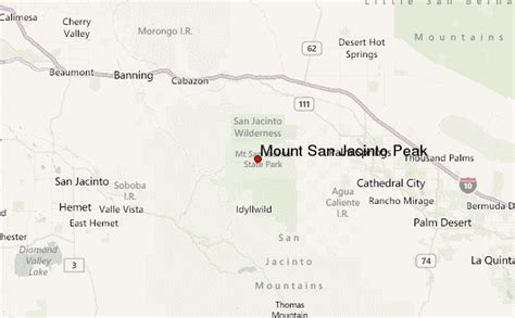 Mount San Jacinto Peak Mountain Information