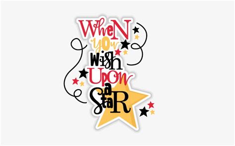 When You Wish Upon A Star Disney Title Svg Scrapbook - You Wish Upon A Star Disney Transparent ...