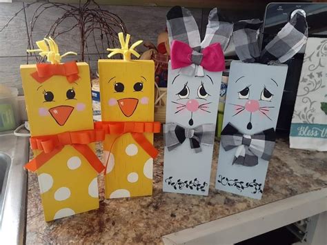 Pin by Carol Hillidge on Craft Projects | Easter bunny crafts, Easter wood crafts, Spring easter ...