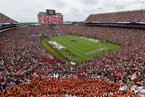 Auburn Football Stripe The Stadium vs Ole Miss - College and Magnolia