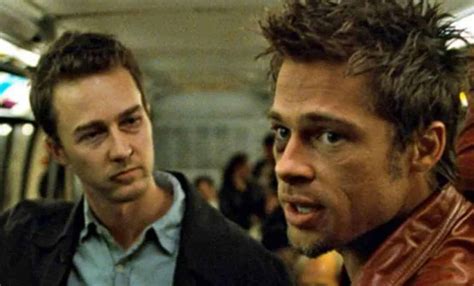 Brad Pitt And Edward Norton Got Really High For 'Fight Club' Premiere