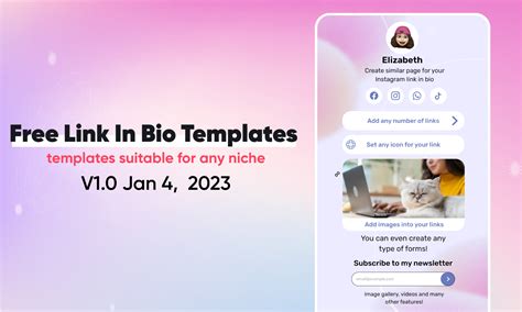 LinkInBio - free link in bio templates | Figma