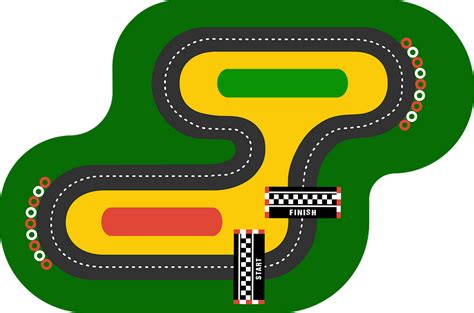 Race track clipart. Free download transparent .PNG | Creazilla