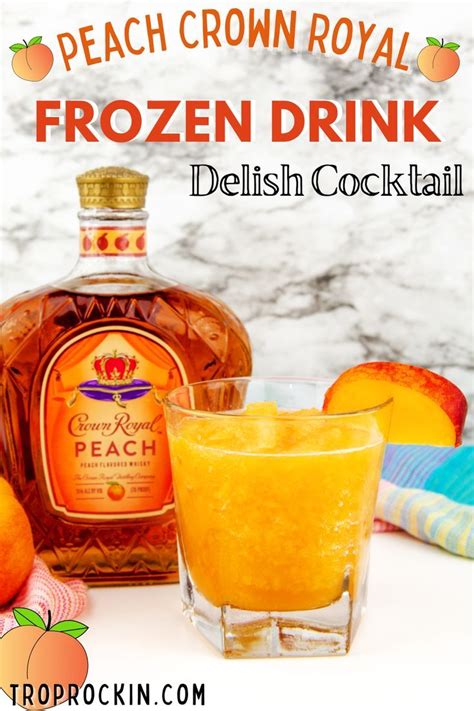 Best peach crown royal cocktails – Artofit