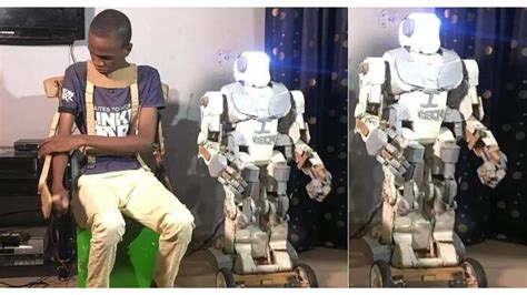 Nigerian Students Build Humanoid Robot