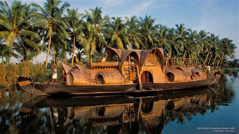 Kettuvallam Houseboat, Kerala, India #Asia #2K #wallpaper #hdwallpaper #desktop | Cool places to ...