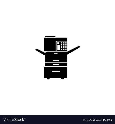 Multifunction printer icon Royalty Free Vector Image