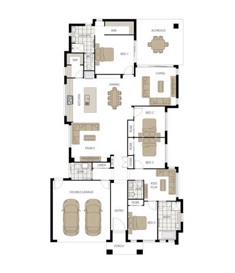 Home Designs with Floor Plans in Brisbane & QLD | newhousing.com.au