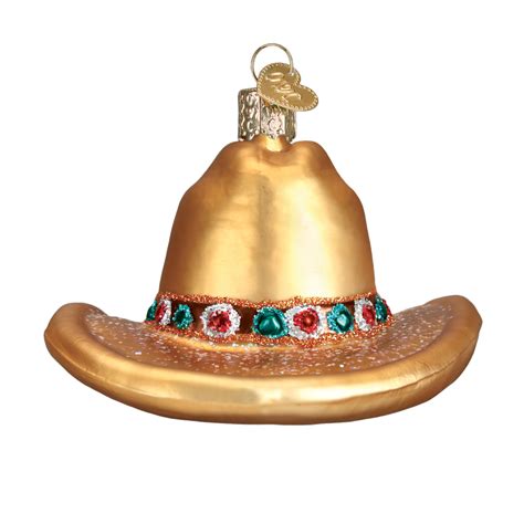 Cowboy Hat Ornament | Cowboy hats, Hat hanging, Old world christmas