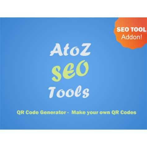 QR Code Generator - Addon