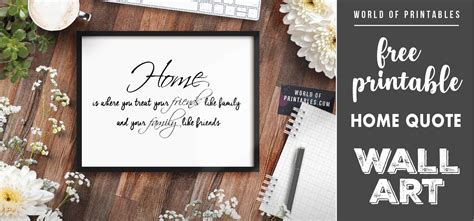 Family Free Printable Wall Art Quotes - Printable Templates Free