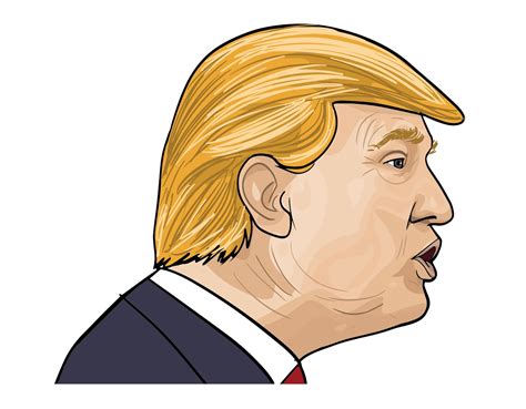 Trump Vector Image at GetDrawings | Free download