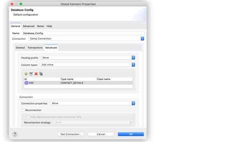 Configure Database Connector Data Types Examples - Mule 4 | MuleSoft Documentation