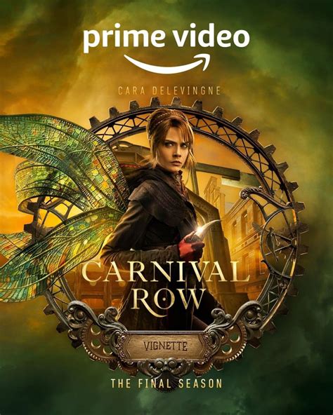 CARA DELEVINGNE – Carnival Row, Final Season Poster – HawtCelebs