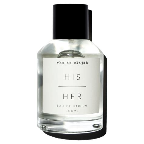 Who is Elijah's His | Her Eau de Parfum | Eau de parfum, Perfume packaging, Perfume