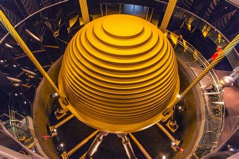 The 728-Ton Tuned Mass Damper of Taipei 101 | Amusing Planet