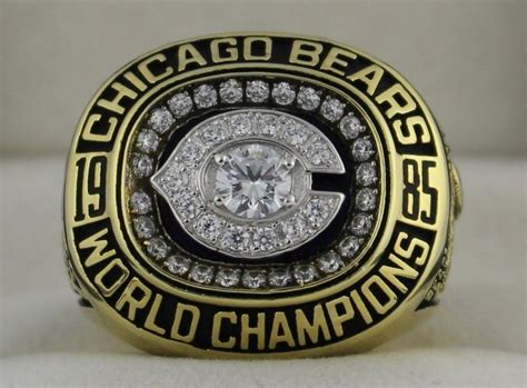 1985 Chicago Bears NFL Super Bowl Championship Rings Ring