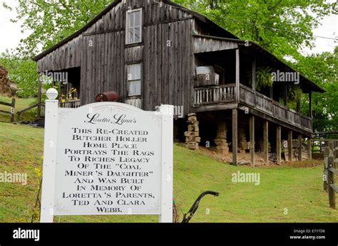 USA, Tennessee, Hurricane Mills, Loretta Lynn Ranch. Recreated Stock Photo, Royalty Free Image ...