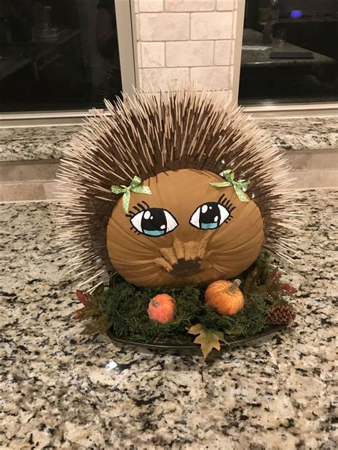 Won 1st place at the pumpkin decorating contest! | Creative pumpkin ...