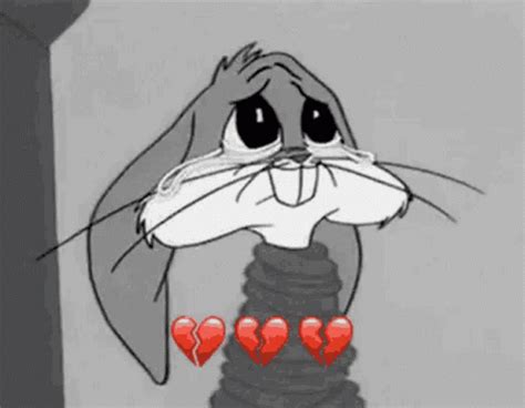 Bugs Bunny Crying GIF – Bugs Bunny Crying Sad Face – discover and share GIFs