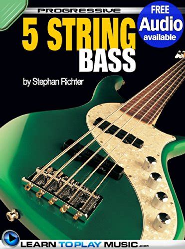 5-String Bass Guitar Lessons for Beginners: Teach Yourself How to Play ...