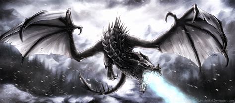 Frost dragon by Lintufriikki on DeviantArt