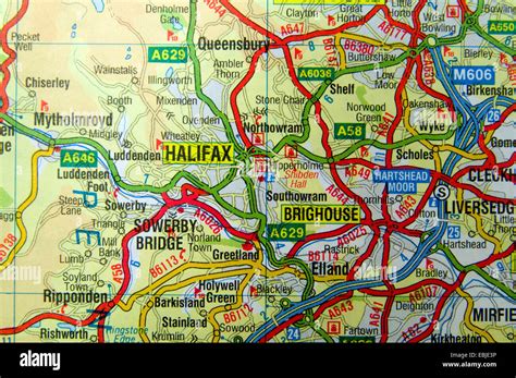 Landwirtschaft Glücksspiel Wetter halifax west yorkshire map Erholung ...