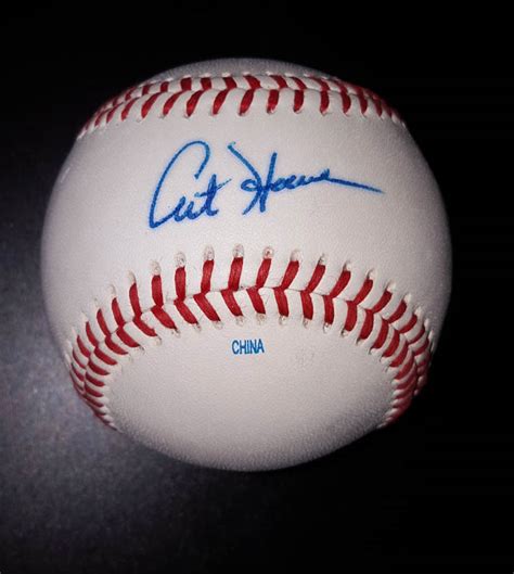 Art Howe - Autographed Signed Baseball | HistoryForSale Item 347115