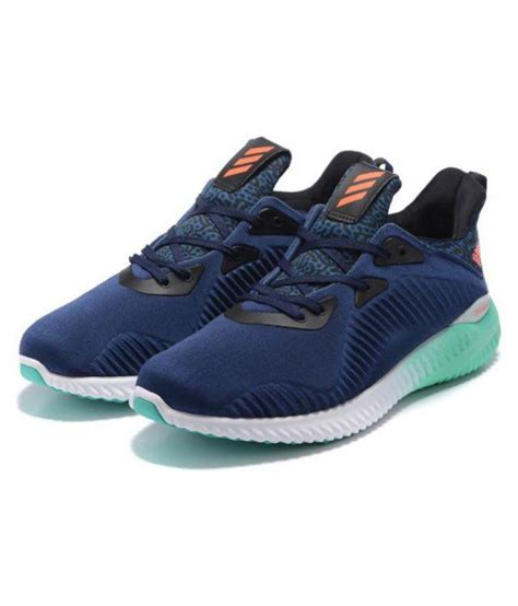 Adidas Alphabounce Blue Running Shoes - Buy Adidas Alphabounce Blue ...