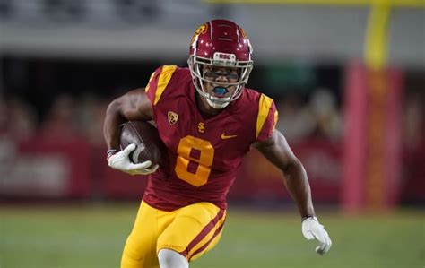 Amon-Ra St. Brown hoping to answer questions about speed at USC's pro day - TrojanSports: USC ...