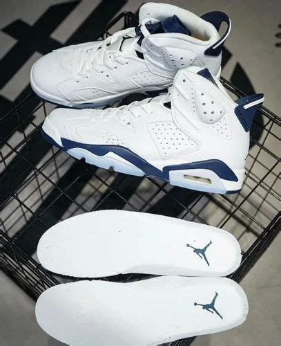 Men White Air Jordan Retro 6 Shoes at best price in Surat | ID: 24342975362