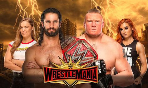 WWE Wrestlemania 2019 Wallpapers - Wallpaper Cave