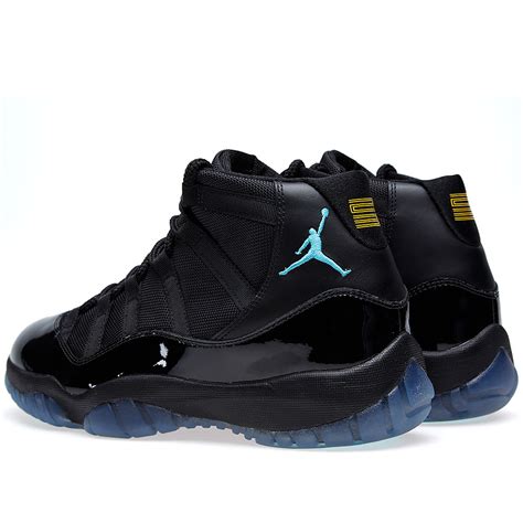 Nike Air Jordan XI Retro 'Gamma Blue' Black & Gamma Blue | END. (Global)