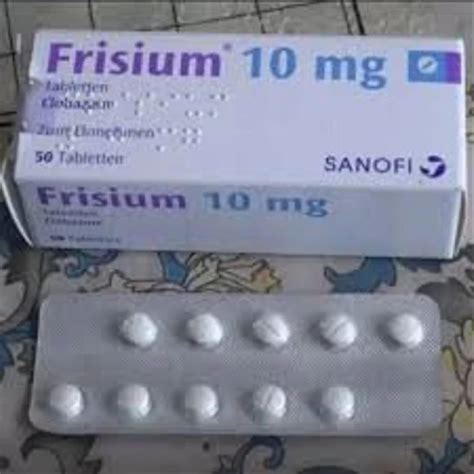 Clobazam Frisium 10mg Tablets at Rs 5900/box | Cloba Tablet in Purnea | ID: 2853076030797