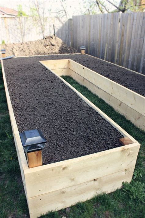 How To Build A Raised Wooden Vegetable Garden Bed - Garden Likes