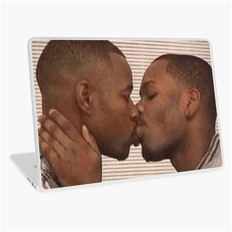 "Two Guys Kissing Meme" Laptop Skin for Sale by shadowlovr | Redbubble