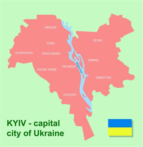 Top 95+ Wallpaper Street Map Of Kyiv City Ukraine Updated