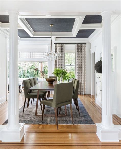 Pin by Yetunde Orimoloye on All About Home in 2020 | Coffered ceiling dining room, Dining room ...