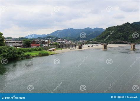 Kintai Bridge in the Summer Season Stock Photo - Image of nature ...