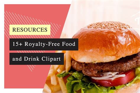 15+ Royalty-Free Food and Drink Clipart for Free Download