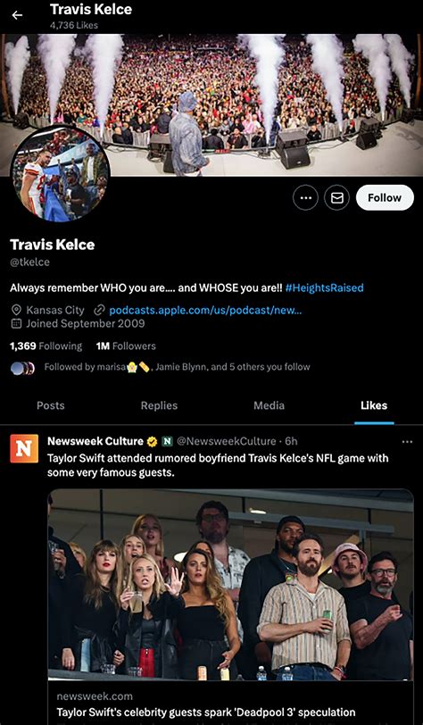 Travis Kelce 'likes' video of Taylor Swift's animated reaction to ...