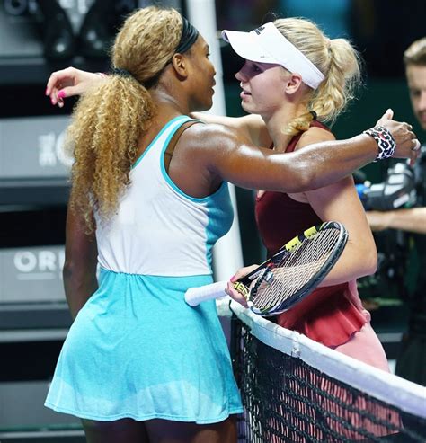 Caroline Wozniacki As Serena Williams – Telegraph