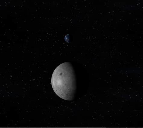 Cinema4d Animation Earth Moon