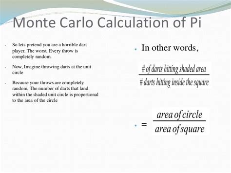 The monte carlo method