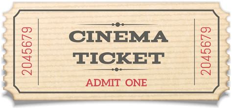 Movie Ticket Png