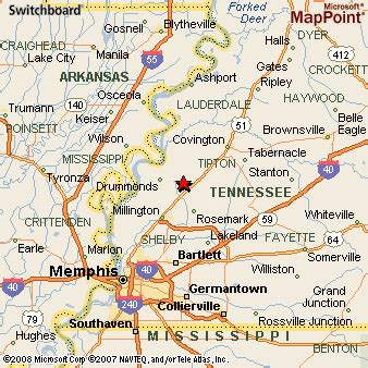 Munford, Tennessee Area Map & More